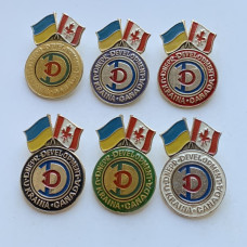 Значки DNEPR DEVELOPMENT Украина-Канада-Днепр