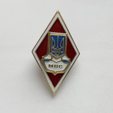 Знак Украины Ромб МВД ВУЗ