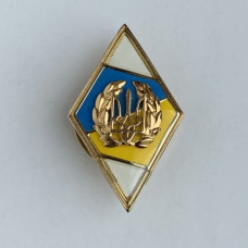 Нагрудный знак Ромб Национального университета обороны