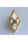 Нагрудный знак ромб ИССЗИ НТУУ КПИ