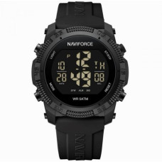 Мужские тактические часы Naviforce Europe Black водостойкие 