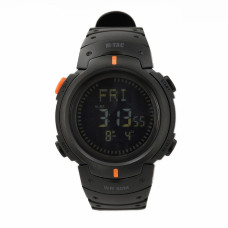Тактические часы M-Tac с компасом Black