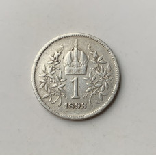 Монета Австро-Венгрии одна крона