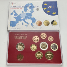 Монеты Евро Германия 2011 года J 