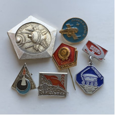 Значки СССР Лунная программа