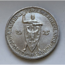 Монета три марки Германия серебро