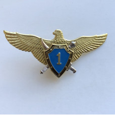 Знак Украины Летный состав 1 класс