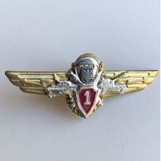 Знак Украины Общевойсковая классность 1 класс