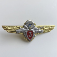 Знак Украины Общевойсковая классность 3 класс