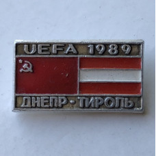 Футбольный значок СССР UEFA 1989