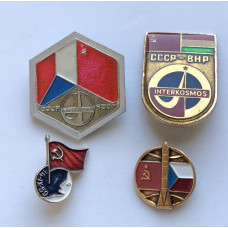 Значки СССР серия Космос
