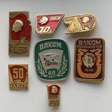 Значок ВЛКСМ СССР