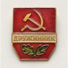 Знак СССР Дружинник