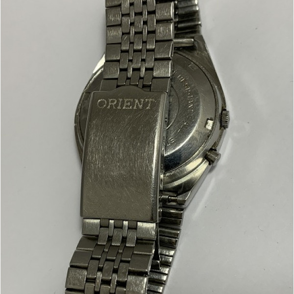 Мужские часы Orient три старс серые