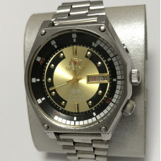 Мужские наручные Часы Orient 21 jewels рифленый циферблат