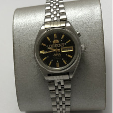 Мужские наручные Часы Orient AAA crystal 21 jewels черные