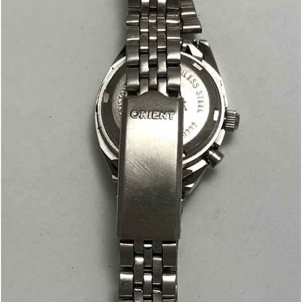 Чоловічий наручний Годинник Orient AAA crystal 21 jewels чорний