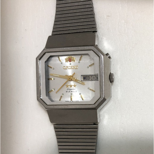 Мужские наручные Часы Orient фреза crystal 21 jewels